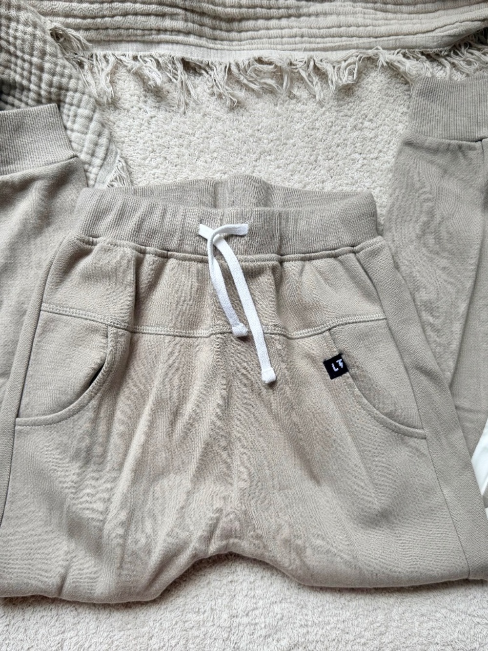 Little Trouble Lightning Bolt Harem Joggers